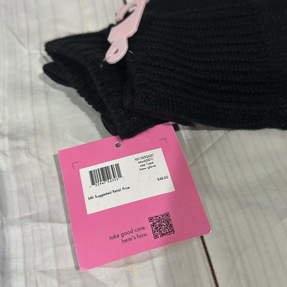 Kate Spade Women’s Gloves Mittens Black One size - Picture 5 of 7
